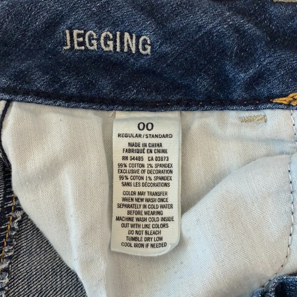 American Eagle Size 00 Super Stretch Jegging Jeans - Picture 5 of 6